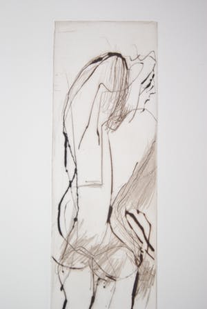 Ger Lataster - zeldzame abstract/figuratieve ets - 1990 - oplage 17 ex. kopen? Bied vanaf 85!