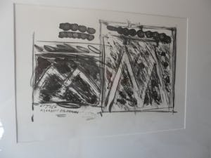 Hugo de Clercq - Litho - compositie : morgen drukken - 1982 kopen? Bied vanaf 50!