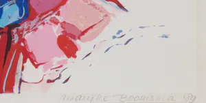 Marijke Boomsma - Zeefdruk, Ladies Aelbrecht - Ingelijst kopen? Bied vanaf 20!