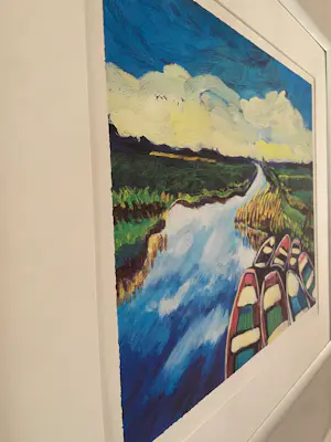 Justus Donker - Bootjes, zeefdruk kopen? Bied vanaf 30!