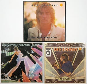 Rod Stewart - 3 Albums - Zie omschrijving. kopen? Bied vanaf 12!