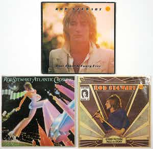 Rod Stewart - 3 Albums - Zie omschrijving. verkocht voor € 12!