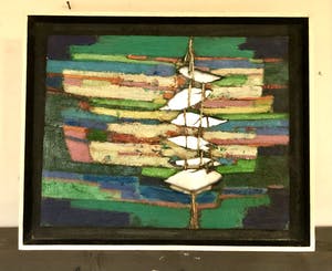 Rien Goene - Abstractie kopen? Bied vanaf 950!
