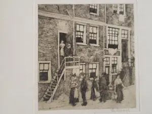 Hendrik Lesage - Gezelligheid in de Jordaan. kopen? Bied vanaf 45!