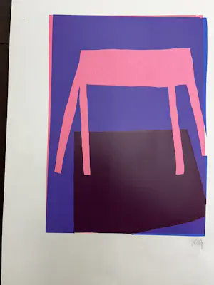 Klaas Gubbels - Compositie met tafel kopen? Bied vanaf 90!