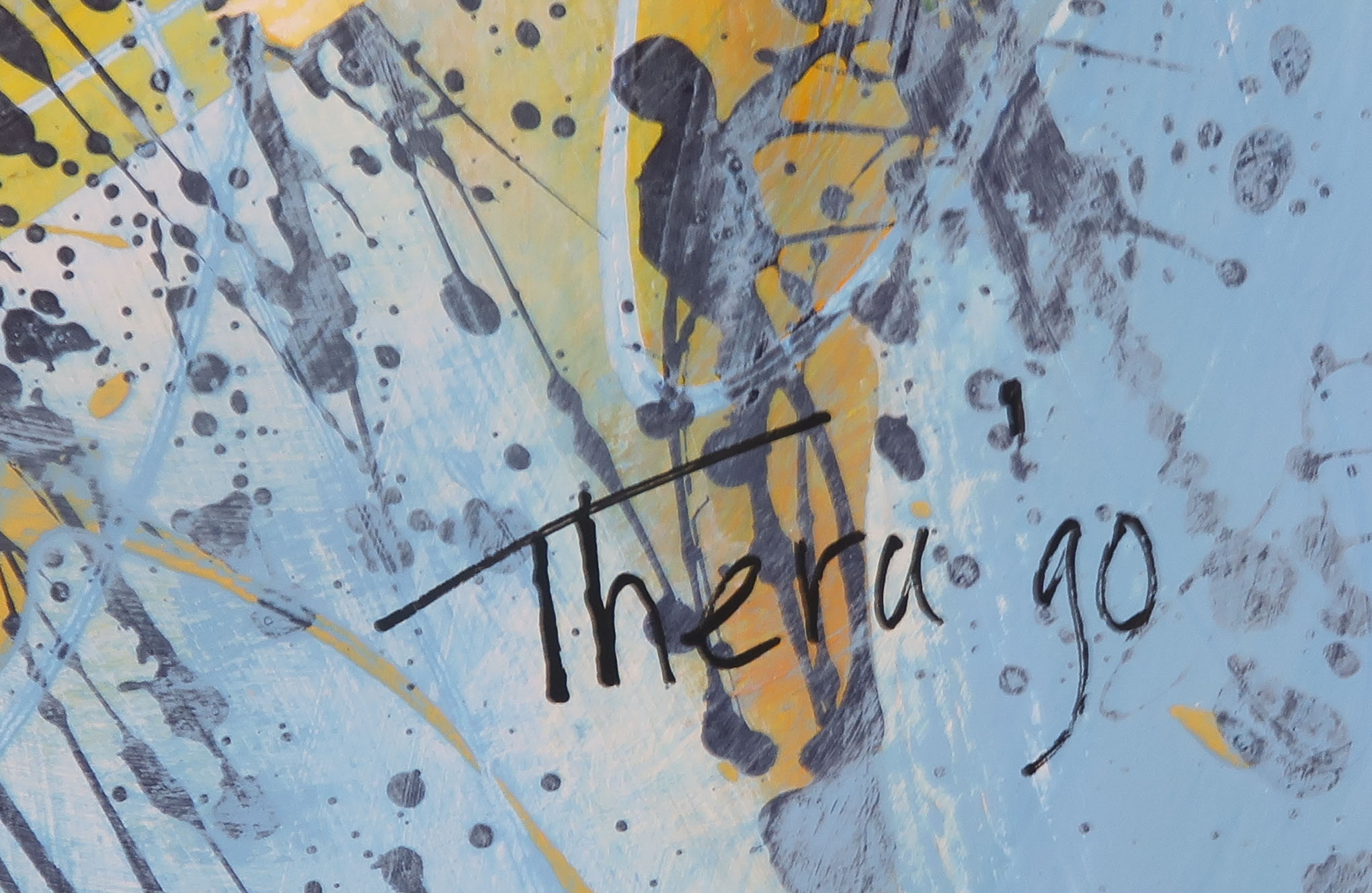 Niet of onleesbaar gesigneerd - Gemengde techniek en collage op papier, Zonder titel kopen? Bied vanaf 1!