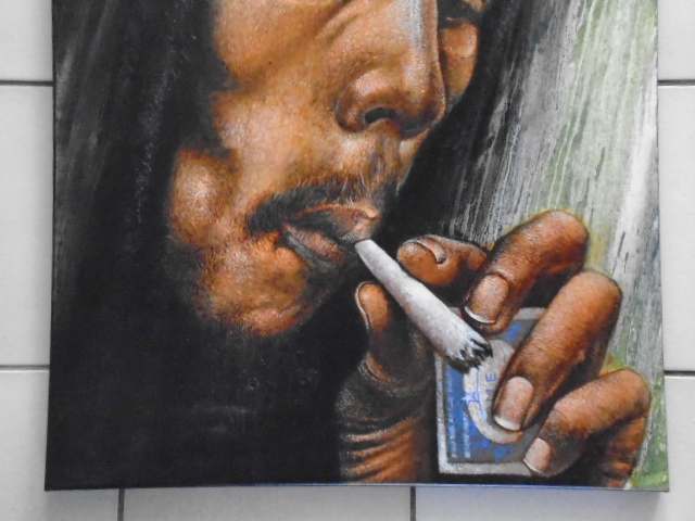 Niet of onleesbaar gesigneerd - Bob Marley kopen? Bied vanaf 1!