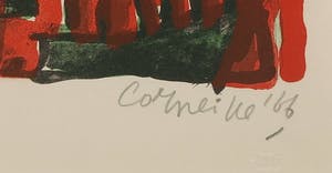 Corneille - Litho, Printemps tropical - Ingelijst kopen? Bied vanaf 250!