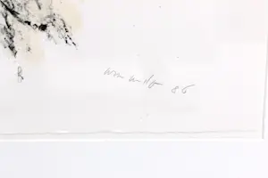 Armando - Ingelijst litho: "Fahne" - 1986(groot werk!) kopen? Bied vanaf 495!