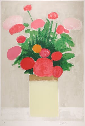 Bernard Cathelin - Litho, Bloemstilleven kopen? Bied vanaf 180!