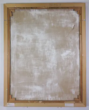 Alfons de Miranda - Olieverf op doek, Nachtelijk atelier - Ingelijst kopen? Bied vanaf 80!