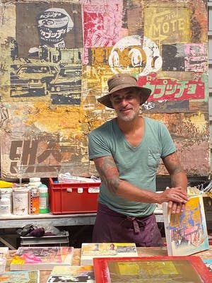 George Heidweiller - 2-Luik 2 x 30x30cm geen titel kopen? Bied vanaf 119!