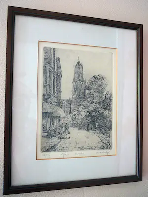 Anna Doedijns - Utrecht Oudegracht kruising Vinkenburgstraat -lijnets- kopen? Bied vanaf 35!