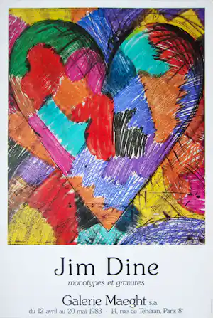 Jim Dine - Galerie Maeght verkauft für € 39!