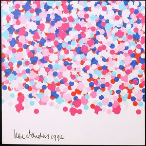 Har Sanders - Zeefdruk, Confetti kopen? Bied vanaf 20!