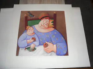 Ada Breedveld - Giclee, Moeder met kind. kopen? Bied vanaf 75!