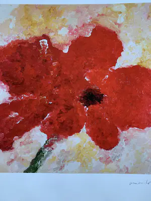 Armando - "Bloem", Giclée , E.A kopen? Bied vanaf 200!