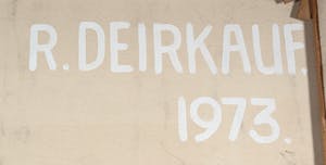 Robin Deirkauf - Acryl op doek, Push the button - Ingelijst (Zeer groot) kopen? Bied vanaf 200!