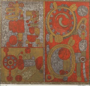 Pierre Courtin - Litho, Zonder titel - Ingelijst kopen? Bied vanaf 1!