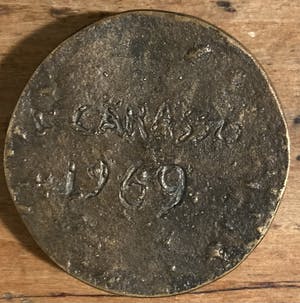 Fred Carasso - Bijzonder bronzen penning kopen? Bied vanaf 100!