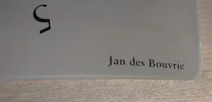 Jan des Bouvrie - Glazen design klok "JAN" kopen? Bied vanaf 36!