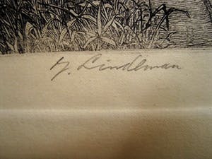 Jan Willem Lindeman - omstreeks 1920 - Zuid Hollands Polderlandschap met boerderij - gesigneerd kopen? Bied vanaf 1!