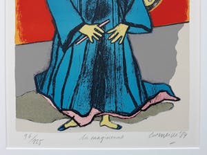 Corneille - La magicienne, litho (ingelijst) kopen? Bied vanaf 195!