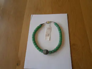 Lágo B - Halsketting glas en zilver kopen? Bied vanaf 150!