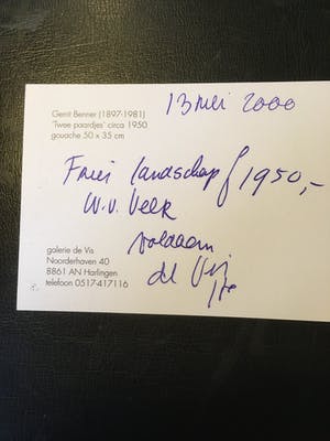 Wim van der Veer - Fries landschap kopen? Bied vanaf 100!