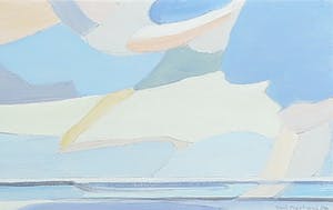 Paul Overhaus - Olieverf op doek, Wad - Ingelijst kopen? Bied vanaf 50!