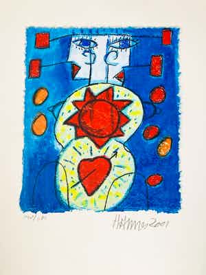 Hannes Kuiper - zonder titel verkocht voor € 45!