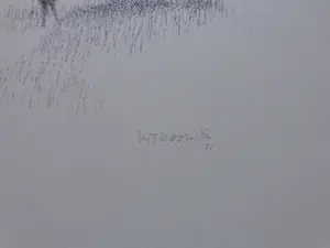 Metten Koornstra - FIGURATIE / ZW-W LITHO / 51x65cm / SIG / 1971 / PRENT190 kopen? Bied vanaf 25!