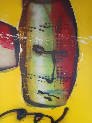 Herman Brood - Dog ( origineel schilderij) kopen? Bied vanaf 3950!