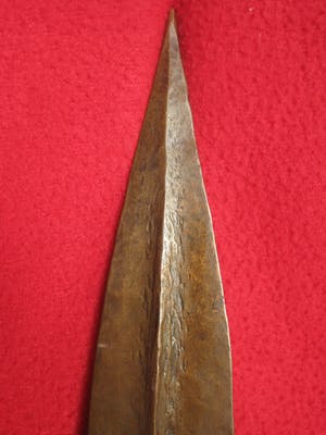Brons (Onbekend) - Bronzen speerpunt. kopen? Bied vanaf 35!
