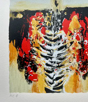 Hans Vanhorck - Lot van 2 zeefdrukken kopen? Bied vanaf 33!