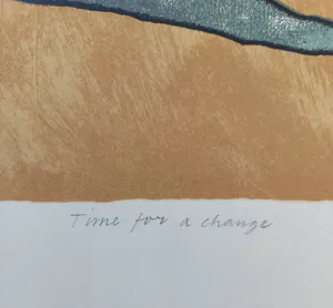 Harrie Gerritz - Time for a change, litho kopen? Bied vanaf 40!