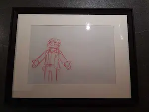 Matt Groening - originele productietekening The Simpsons, ingelijst kopen? Bied vanaf 50!