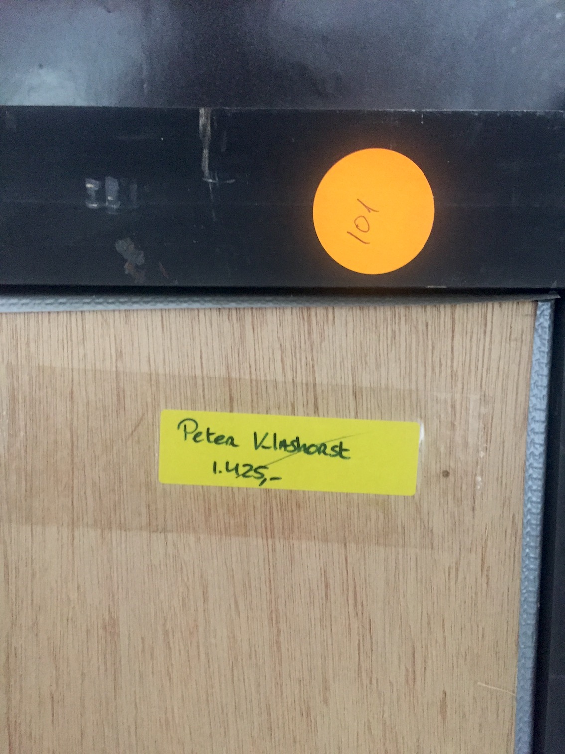 Peter Klashorst - "Fatou", Doek op Paneel, Prachtig Ingelijst kopen? Bied vanaf 200!