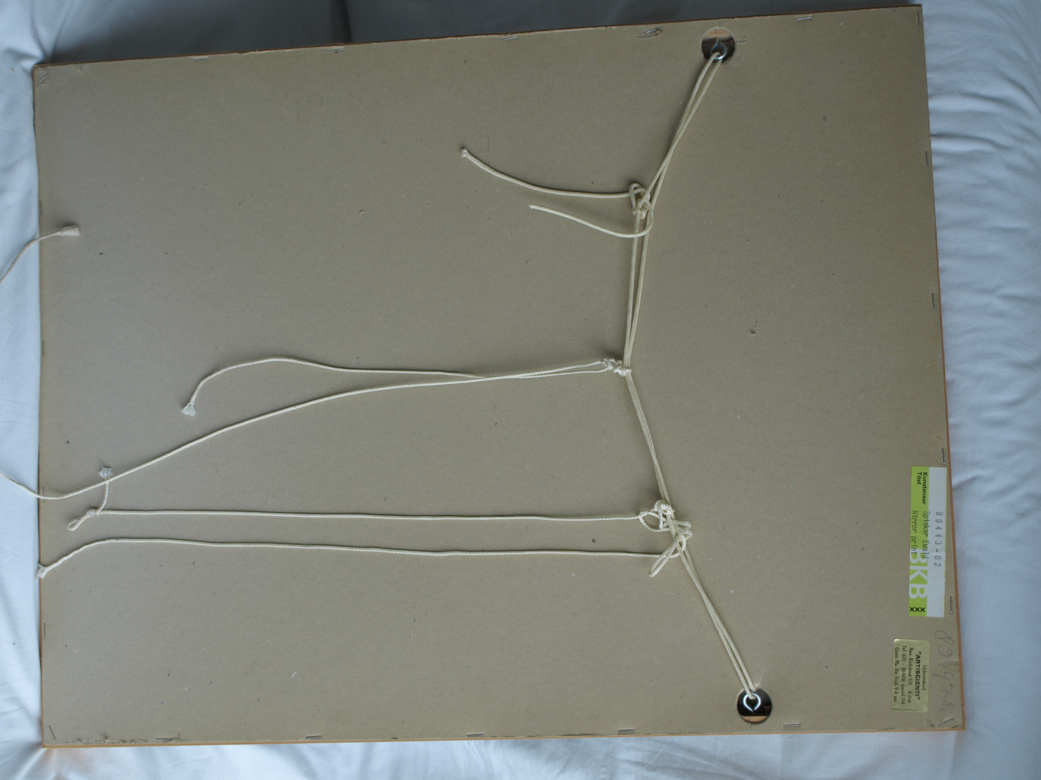 Ewald Spieker - Zeefdruk , Mirror Print “Choice” – gesigneerd & ingelijst - 1980 kopen? Bied vanaf 1!