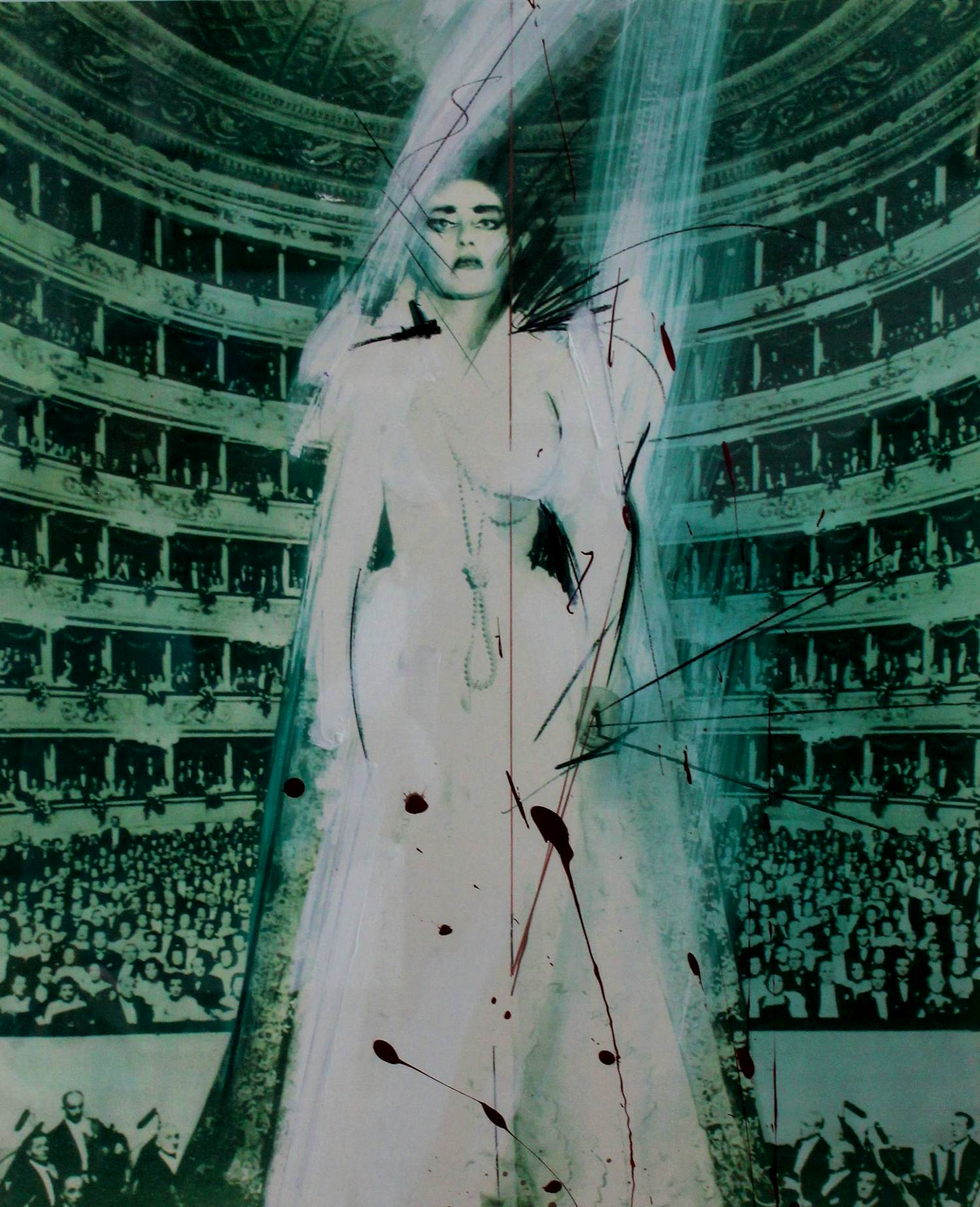 Milou Hermus - Litho in perspex lijst: "Lucia di Lammermoor" - 1994 kopen? Bied vanaf 650!