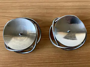 Georg Jensen - 2 Georg Jensen kandelaars kopen? Bied vanaf 40!