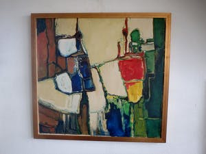 Klaas de Poel - abstract / figuratief kopen? Bied vanaf 200!