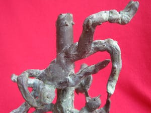 Brons (Onbekend) - Vallende figuren. kopen? Bied vanaf 75!