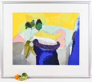 Henk van Vessem - Zonder titel - Ingelijst kopen? Bied vanaf 50!