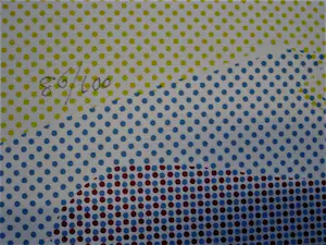 Elzo Dibbets - "gestippelde" kleine oplage (86/100) Zeefdruk "peinzende persoon" gesigneerd kopen? Bied vanaf 34!