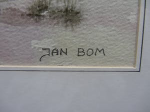 Jan Bom - Aquarel - Loosdrechtse plassen kopen? Bied vanaf 150!