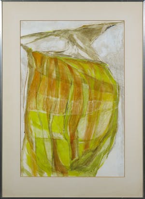 Mathilda Jurrissen - Gouache, Geploegd land - Ingelijst kopen? Bied vanaf 1!