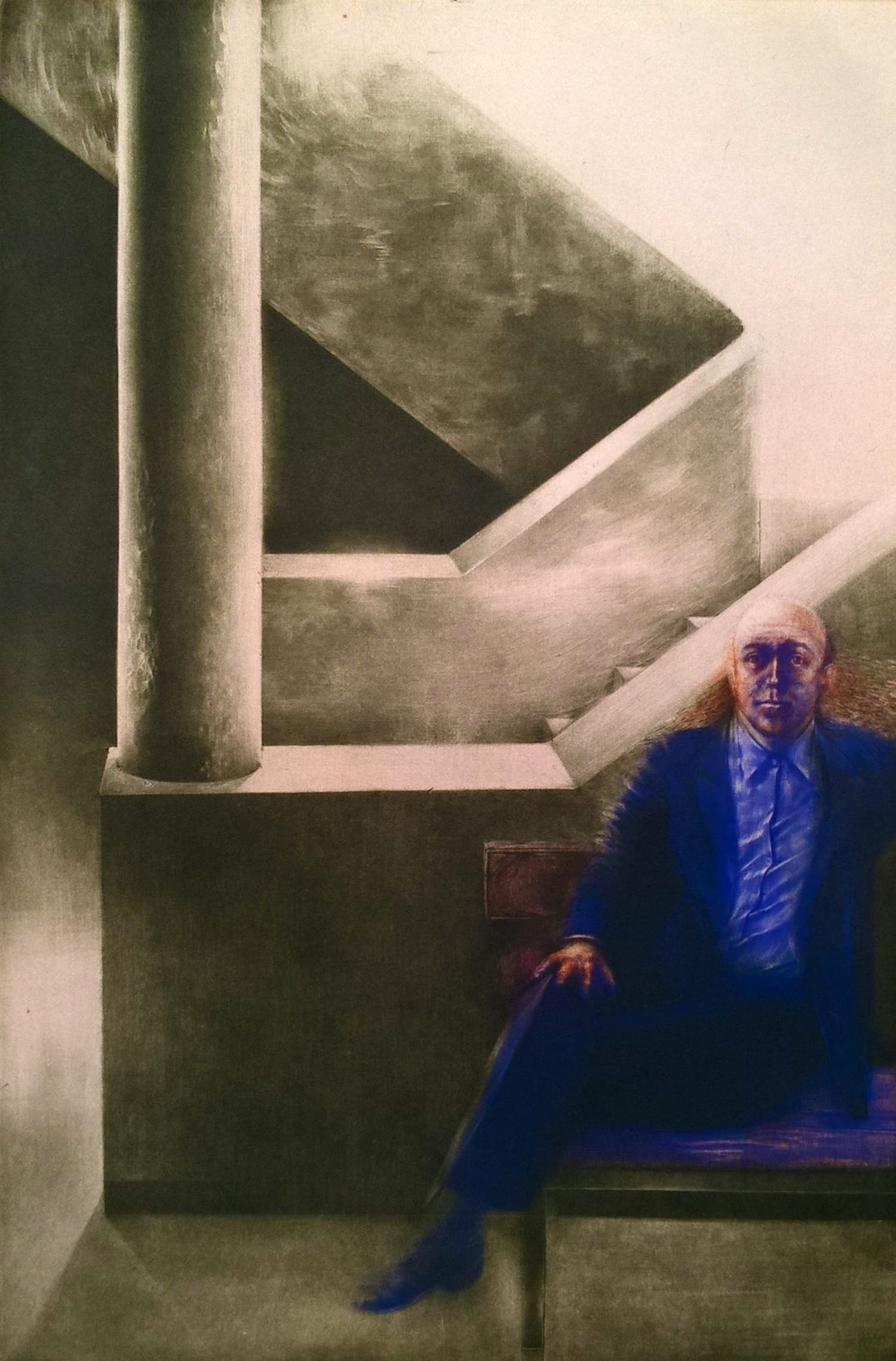 Maurice Pasternak - gesigneerde ets – Contraste II verkocht voor € 85!