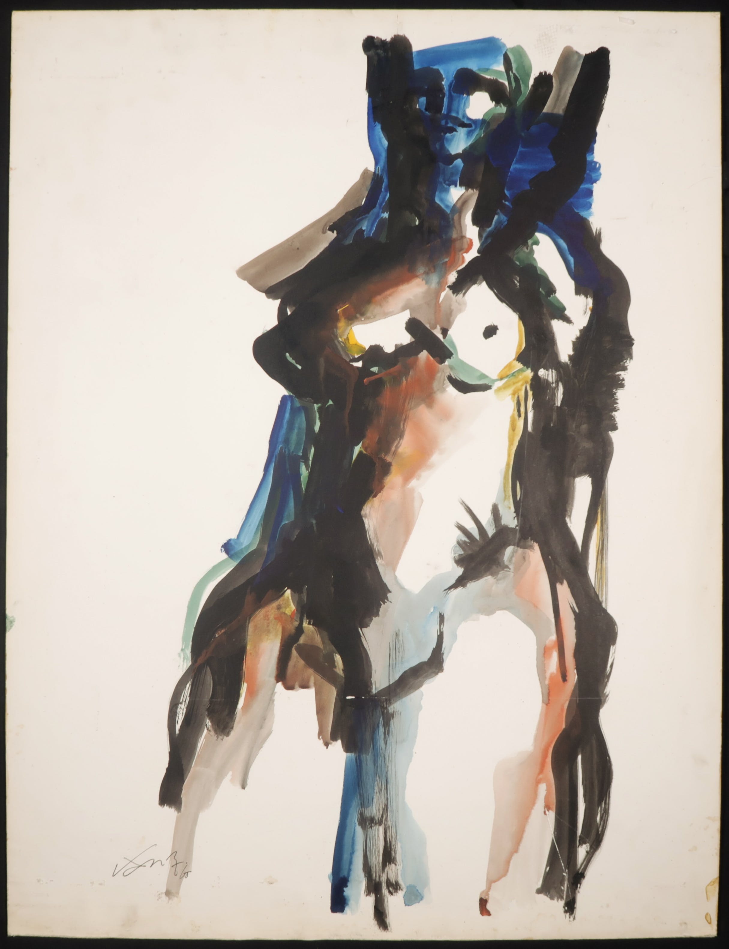 Hans van Zummeren - Gouache, Zonder titel kopen? Bied vanaf 1!