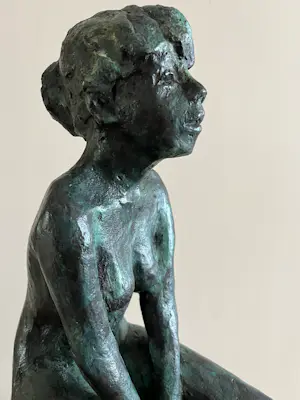 Siem Wardenaar - ZITTEND VROUWELIJK NAAKT kopen? Bied vanaf 500!